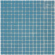 Mosaïque Amsterdam Grain Blue - 2x2 cm - trame de 32x32cm
