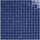 Mosaïque Amsterdam Grain Cobalt Blue - 2x2 cm - trame de 32x32cm