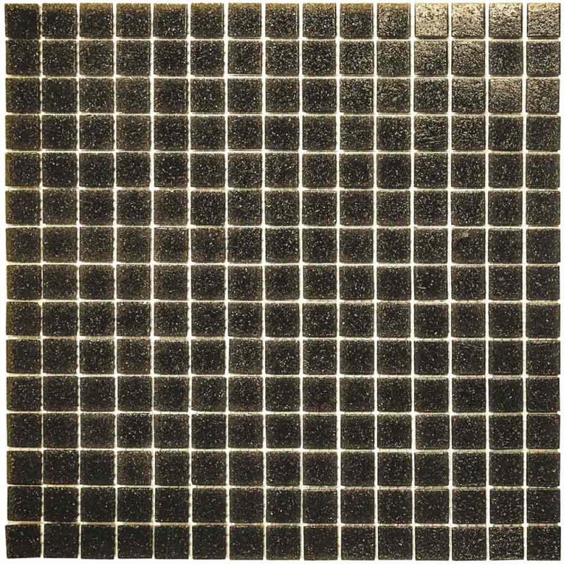 Mosaïque Amsterdam Grain Dark Brown - 2x2 cm - trame de 32x32cm