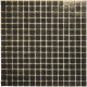 Mosaïque Amsterdam Grain Dark Brown - 2x2 cm - trame de 32x32cm