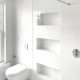 Mosaïque Amsterdam Grain Soft Ultra White - 2x2 cm - trame de 32x32cm