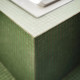 Mosaïque Amsterdam Grain Ultra Light Green - 2x2 cm - trame de 32x32cm