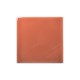 Carrelage faïence effet zellige Fayenza format carré - couleur corail - carreau seul