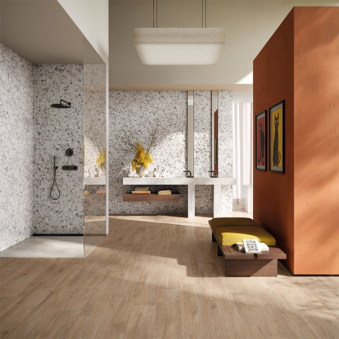 Carrelage effet terrazzo...
