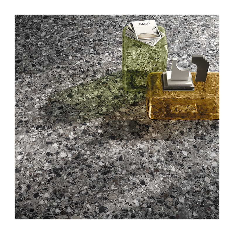 Carrelage effet terrazzo Neoclassica - Ossidiana