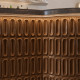 Carrelage artisanal à relief New York - couleur marron