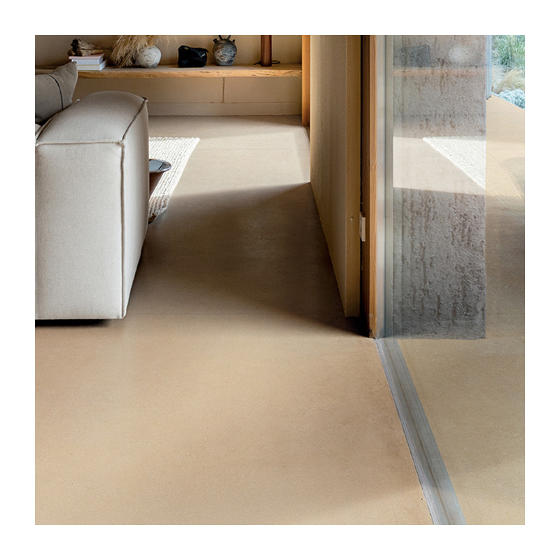 Carrelage effet terre minérale écru Sensi Terre Grana Cotone