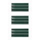 Carrelage faïence effet zellige Fayenza à relief - couleur vert royal - carreaux seuls