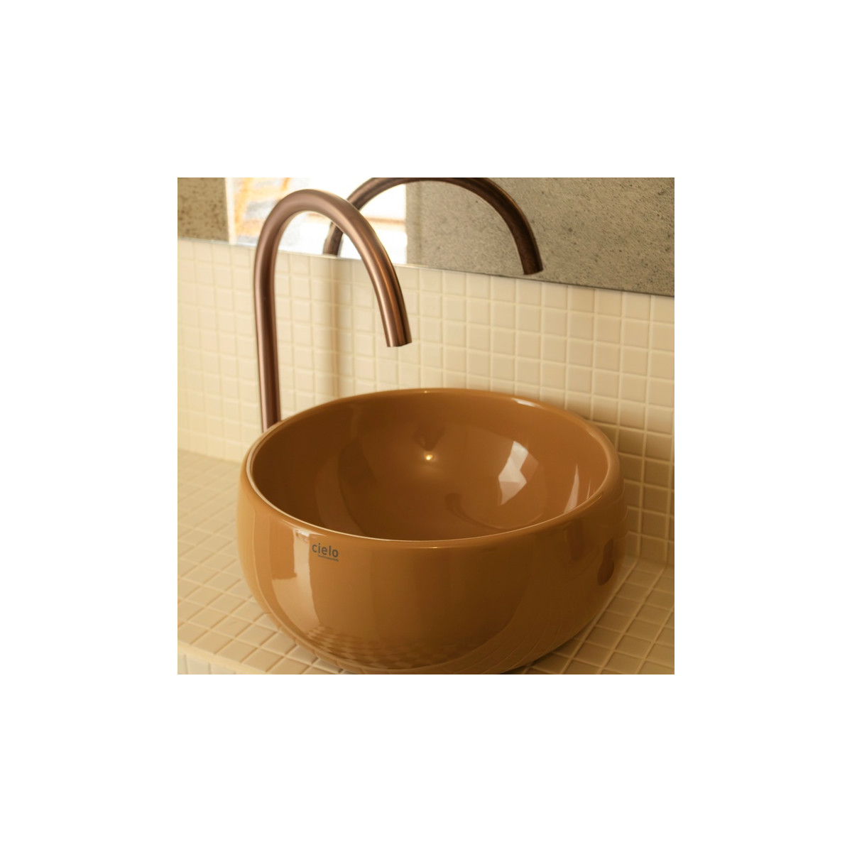 1m2 Navona sur trame brillant 2,5x2,5 cm
