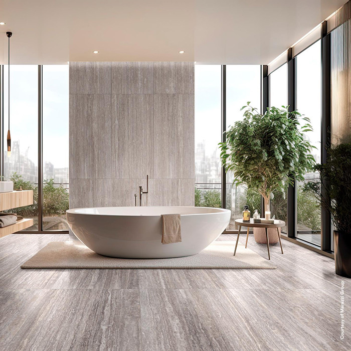 Realstone Travertino Vein Titanio