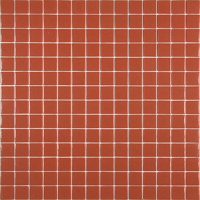 Mosaïque unicolor rouge...