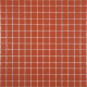 Mosaïque unicolor rouge orangé 2,5x2,5 cm – Hisbalit 172