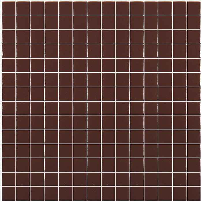 Mosaïque unicolor marron...