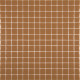 Mosaïque unicolor caramel 2,5x2,5 cm – Hisbalit 212