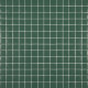 Mosaïque unicolor vert forêt 2,5x2,5 cm – Hisbalit 220