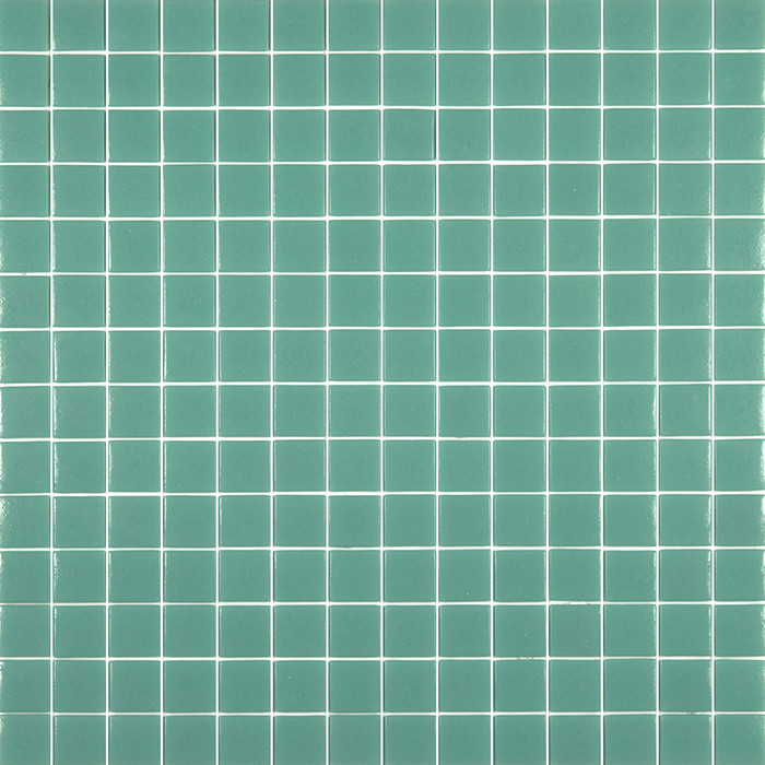 Mosaïque unicolor vert d'eau 2,5x2,5 cm – Hisbalit 222