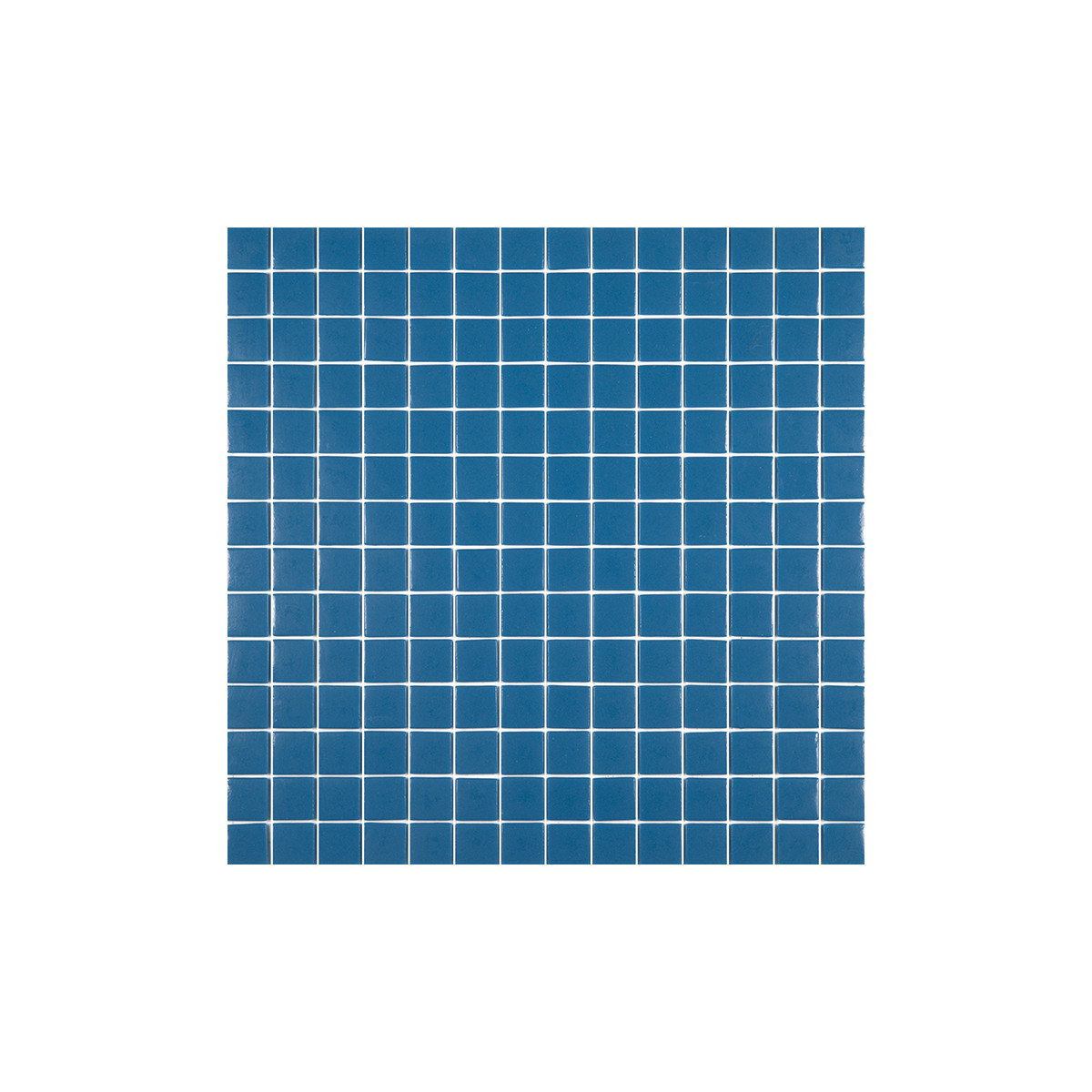 Mosaïque unicolor bleu 2,5x2,5 cm – Hisbalit 240