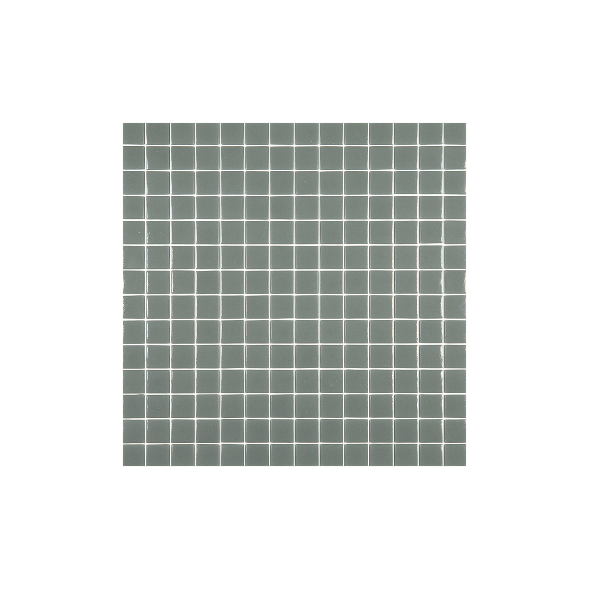 Mosaïque unicolor gris bleu 2,5x2,5 cm – Hisbalit 305