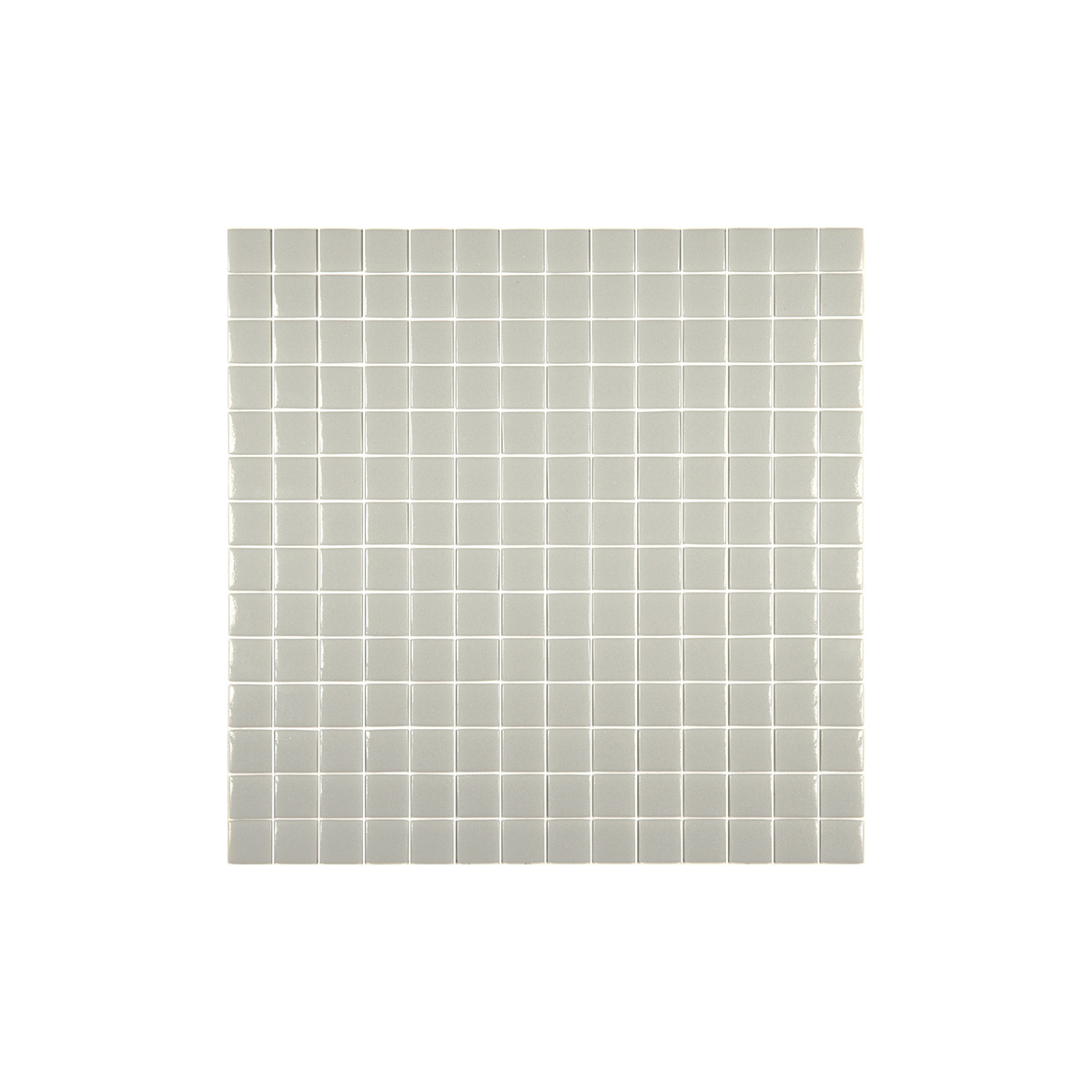 Mosaïque unicolor gris clair 2,5x2,5 cm – Hisbalit 306