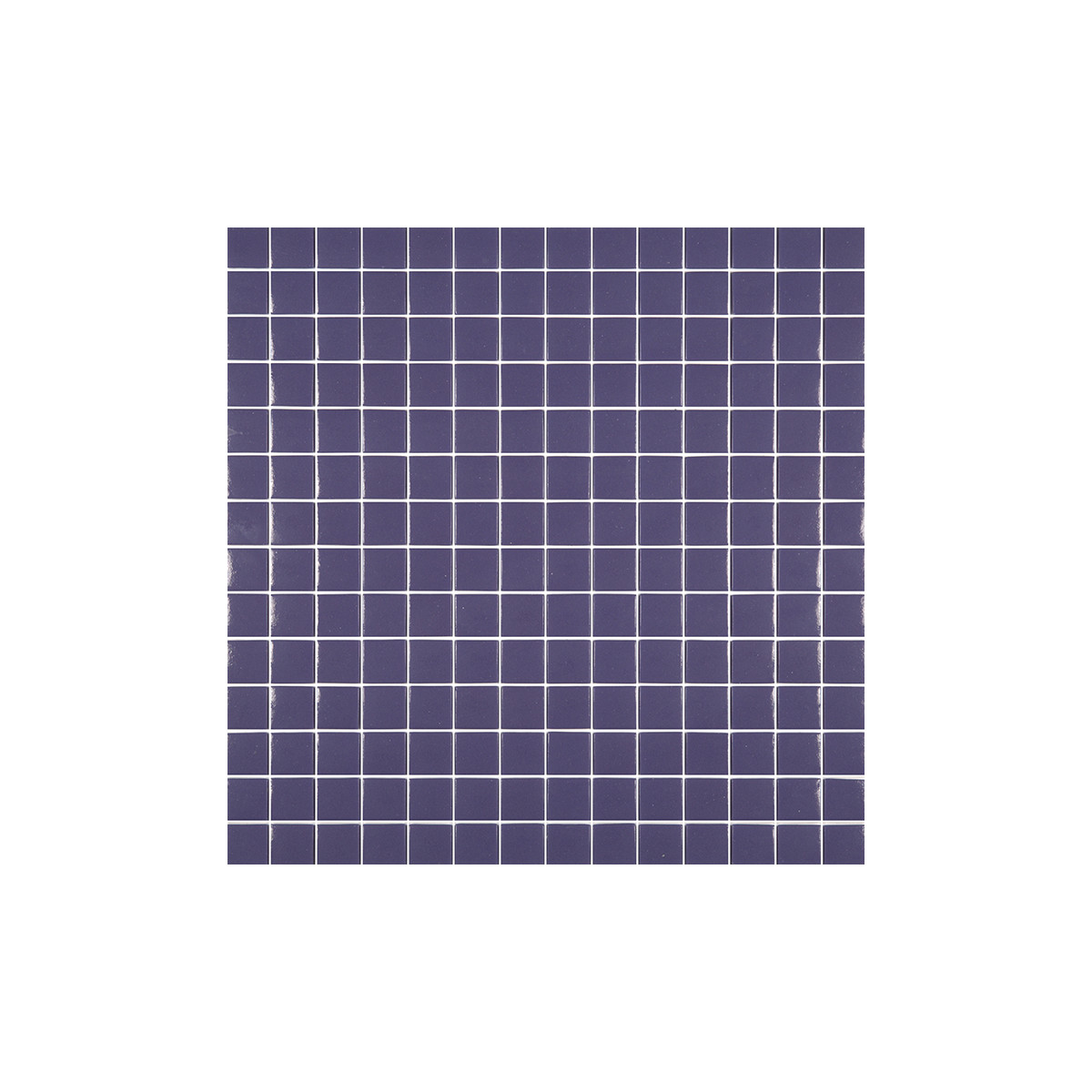 Mosaïque unicolor violet 2,5x2,5 cm – Hisbalit 308