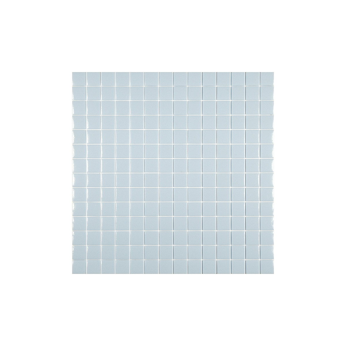 Mosaïque unicolor bleu ciel 2,5x2,5 cm – Hisbalit 315