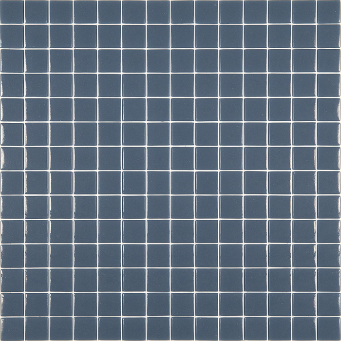 Mosaïque unicolor bleu gris...