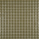 Mosaïque unicolor vert kaki 2,5x2,5 cm – Hisbalit 321