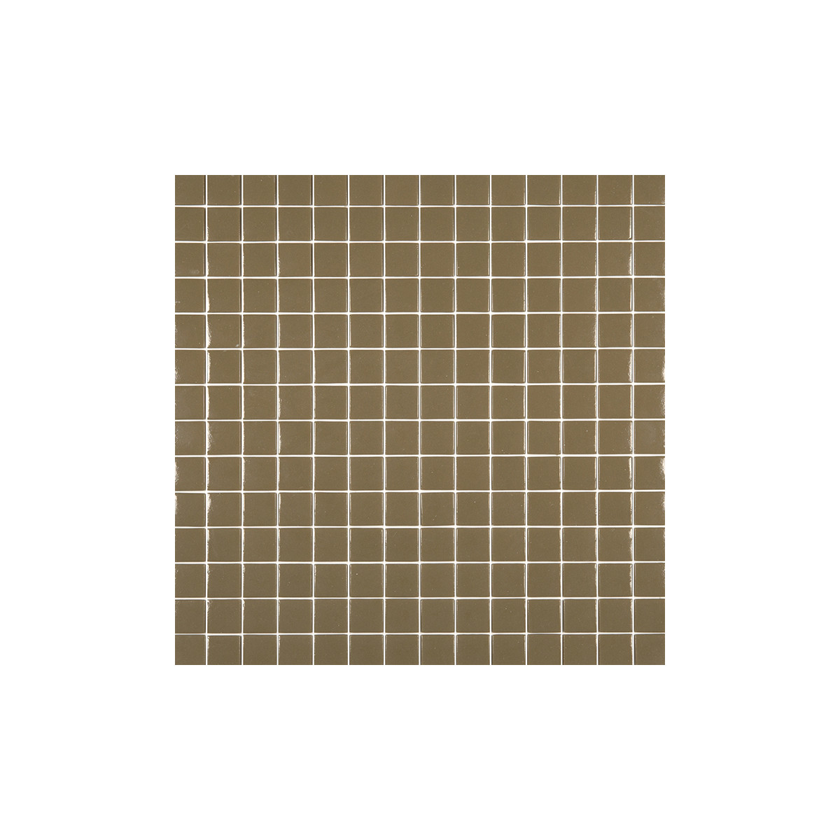 Mosaïque unicolor marron clair 2,5x2,5 cm – Hisbalit 322