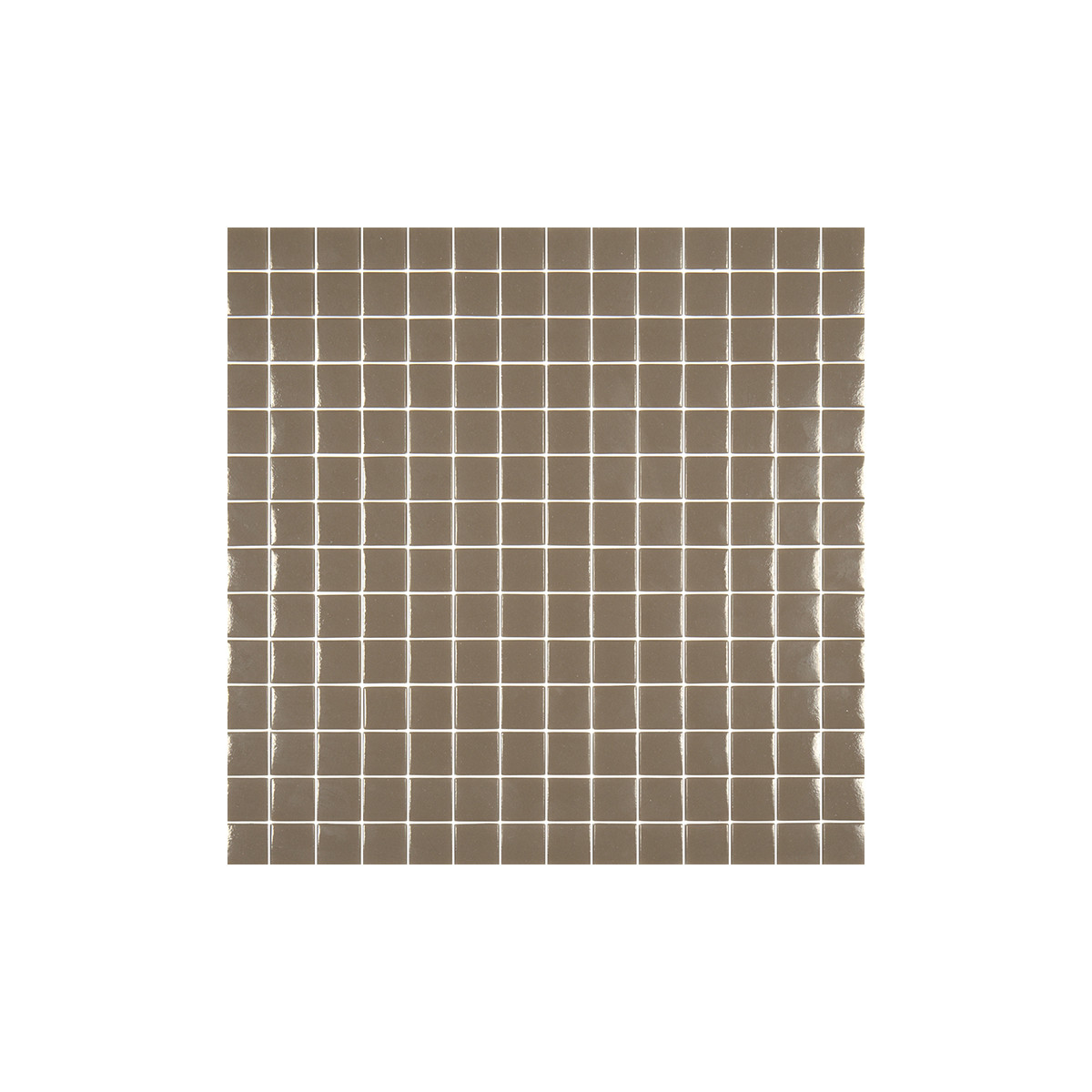 Mosaïque unicolor marron glacé 2,5x2,5 cm – Hisbalit 323