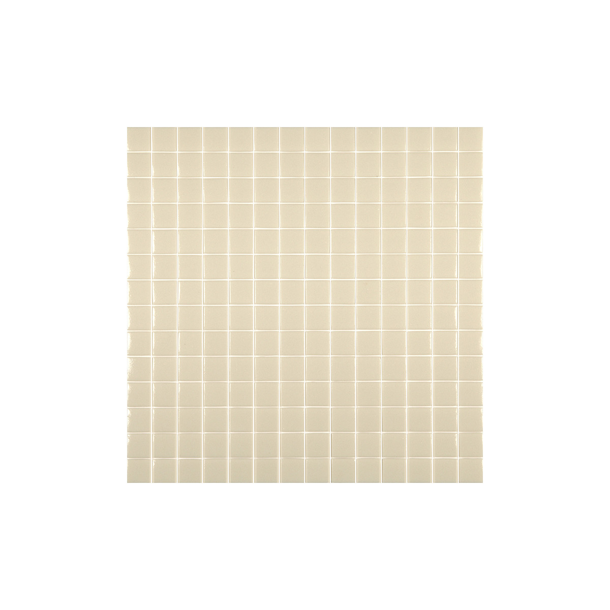Mosaïque unicolor beige clair 2,5x2,5 cm – Hisbalit 331