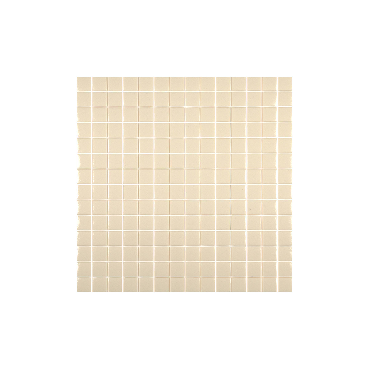 Mosaïque Unicolor vanille 2,5x2,5 cm – Hisbalit 333