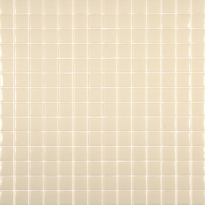 Mosaïque Unicolor vanille 2,5x2,5 cm – Hisbalit 333