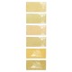 Carrelage effet zellige collection Fez couleur jaune moutarde - carreaux seuls - finition brillante