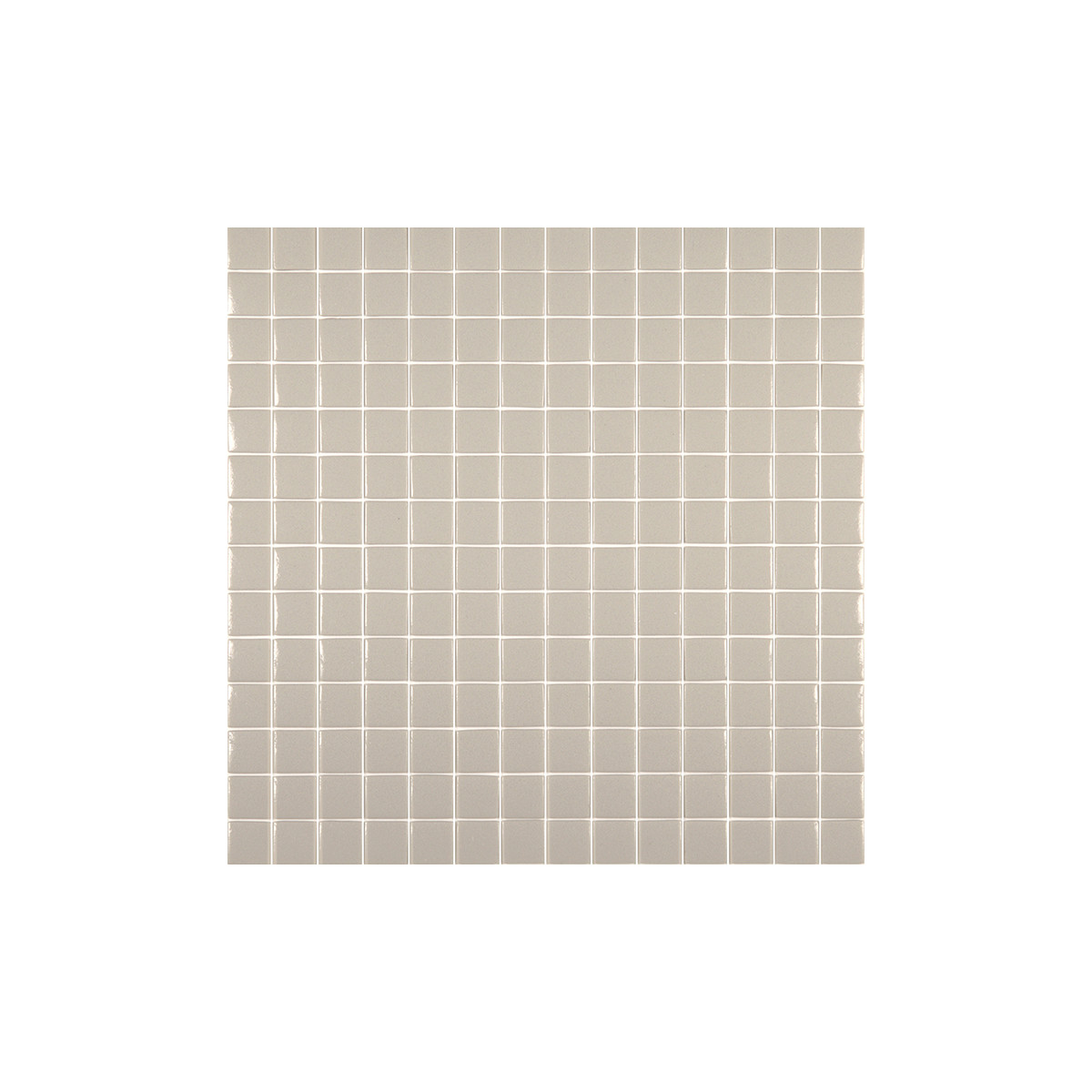 Mosaïque unicolor gris perle 2,5x2,5 cm – Hisbalit 334