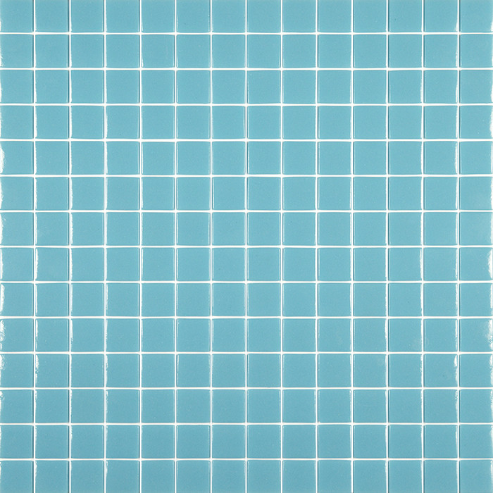 Mosaïque unicolor bleu vert 2,5x2,5 cm – Hisbalit 335