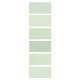 Carrelage effet zellige collection Fez couleur vert menthe - carreaux seuls - finition mate