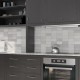 Carrelage effet zellige collection Fez couleur gris clair - crédence cuisine