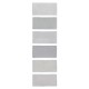 Carrelage effet zellige collection Fez couleur gris clair - carreaux seuls - finition mate