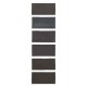 Carrelage effet zellige collection Fez couleur graphite - carreaux seuls - finition mate