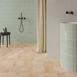 Carrelage effet zellige collection Rebels - couleur vert sauge