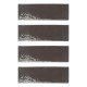 Carrelage effet zellige collection Rebels noir - 5x15 cm brillant