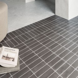 Carrelage effet zellige collection Rebels - couleur noire