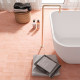 Carrelage effet zellige Coco, couleur rose - sol salle de bain