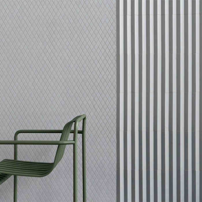 Carrelage faïence collection Rombini - Format Large - couleur verte - photo d'ambiance