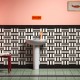 Carrelage extérieur uni collection Marghe - couleur noir - photo d'ambiance salle de bain