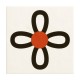 Carrelage décoratif Marghe Petals Mutina 20,5x20,5 cm