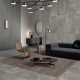 Carrelage effet pierre collection Anthology - sable - photo d'ambiance salon ter