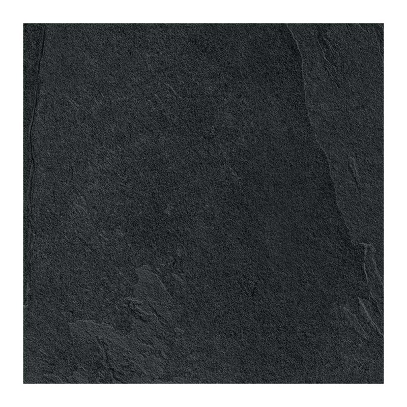 Carrelage extérieur 20mm effet pierre Waterfall noir - carreau seul