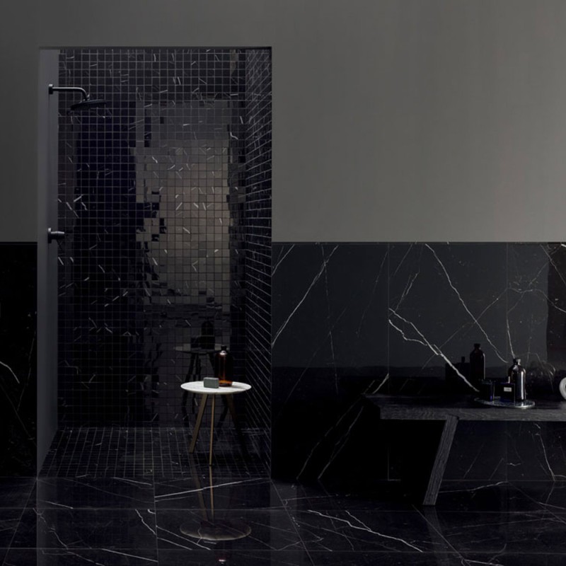 Carrelage effet marbre noir brillant – Delight Marquina Nero