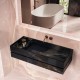 Carrelage effet marbre collection Tele di Marmo Onyx couleur rose - photo d'ambiance salle de bain bis